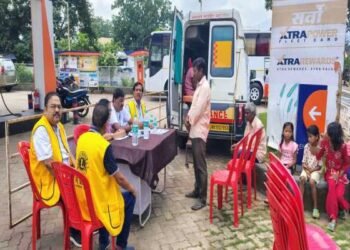 मधुबन-शिखरजी में लायंस क्लब गिरिडीह टाउन द्वारा निःशुल्क नेत्र जांच शिविर का आयोजन, ग्रामीणों को मिला व्यापक लाभ