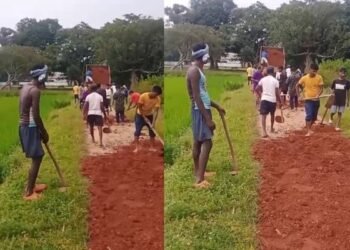 रांची में 20 साल के इंतज़ार के बाद... अब गांव ने खुद ही बना ली सड़क