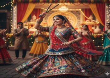 नाचे बिना रुके, मेकअप बिना बहे – नवरात्रि के लिए बेस्ट ब्यूटी टिप्स!