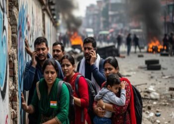 नेपाल हिंसा में फंसे भारतीय पर्यटक, काठमांडू में हालात बेहद खराब, कहा- ‘हमने खिड़की से..'