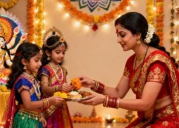 अष्टमी या नवमी – किस दिन करें कन्या पूजन? जानिए शुभ मुहूर्त और पूजा विधि