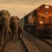 Special train collided with an elephant in Chakradharpur Railway Division, operation halted for two hours