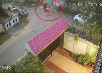 Chain snatching increased again in Ranchi: Gold chain snatched from a woman in Harmu, incident captured in CCTV