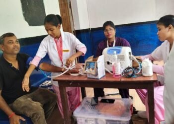 Free Health Camp for Railway Employees: Organized by SJAS Super Speciality Hospital in Gomoh