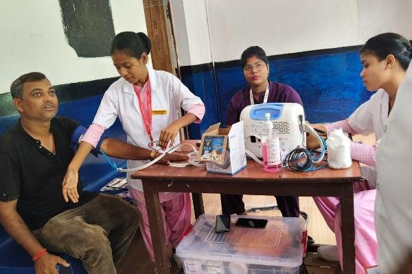 Free Health Camp for Railway Employees: Organized by SJAS Super Speciality Hospital in Gomoh