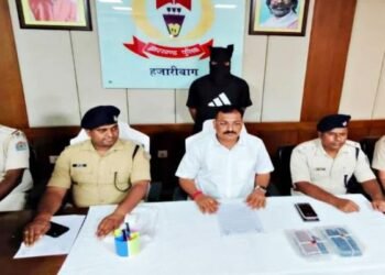 हजारीबाग से हार्डकोर अपराधी गिरफ्तार, कई मामलो में था मोस्ट वांटेड क्रिमीनल