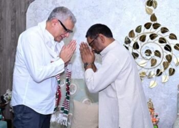 मुख्यमंत्री हेमंत सोरेन से टीएमसी के राज्यसभा सांसद डेरेक ओ’ब्रायन ने की मुलाकात