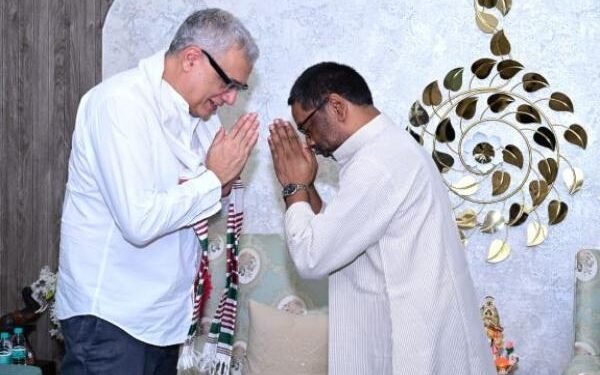 मुख्यमंत्री हेमंत सोरेन से टीएमसी के राज्यसभा सांसद डेरेक ओ’ब्रायन ने की मुलाकात