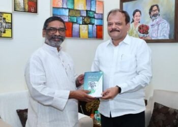 सीएम हेमंत सोरेन से JPSC के सदस्य डॉ० जमाल अहमद ने मुलाकात