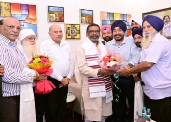 मुख्यमंत्री हेमंत सोरेन को प्रकाश पर्व उत्सव समारोह में सम्मिलित होने का मिला आमंत्रण