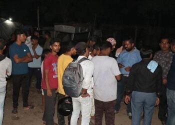 रांगाटांड़ रेलवे कॉलोनी में फायरिंग, इलाके में दहशत