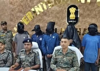 Police tightens noose on Rahul Singh gang, 5 criminals arrested with weapons from Latehar