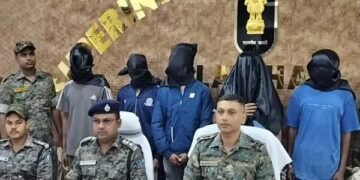 Police tightens noose on Rahul Singh gang, 5 criminals arrested with weapons from Latehar