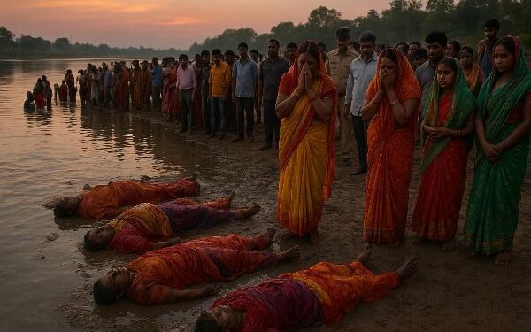 11 people drowned at different places during Chhath Puja in Jharkhand.
