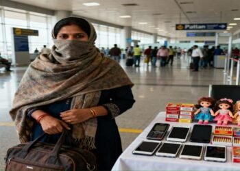 पटना एयरपोर्ट पर हड़कंप! संदिग्ध महिला के बैग से निकले मोबाइल, गुड़िया और माचिस