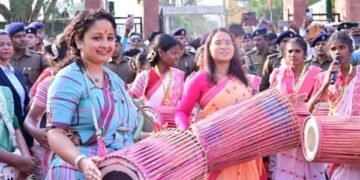 "झारखंड जतरा" समारोह में मंत्री शिल्पी नेहा तिर्की और विधायक कल्पना सोरेन हुई शामिल