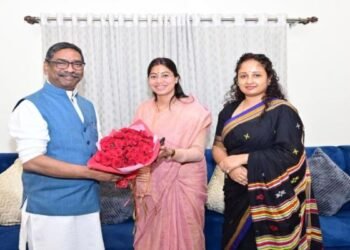 सीएम हेमंत सोरेन और कल्पना सोरेन से विधायक पूर्णिमा दास साहू ने की मुलाकात