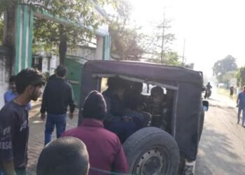 धनसार राज पलस टू स्कूल में दो छात्रों के बीच मारपीट, एक छात्र घायल