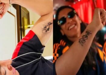 वर्ल्डकप जीत की निशानी, हरमनप्रीत और स्मृति मंधाना का नया टैटू तेजी से वायरल…