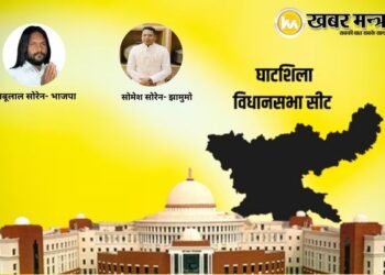 In the Ghatsila by-election, internal equations have increased the worries of both the parties.