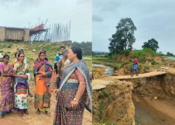 चैनपुर में गुलाबगंज नदी पर पुल निर्माण में देरी से 10 गांवों के लोग परेशान, 5 साल से अटका काम