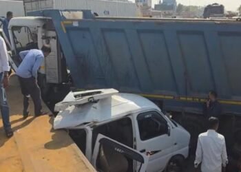 BIG BREAKING – जयपुर में डंपर ने मचाई तबाही, 17 गाड़ियों को मारी टक्कर