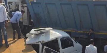 BIG BREAKING – जयपुर में डंपर ने मचाई तबाही, 17 गाड़ियों को मारी टक्कर