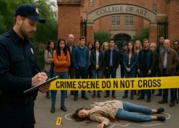 Crime News: A young man shot an MBA student outside the university, then shot himself.