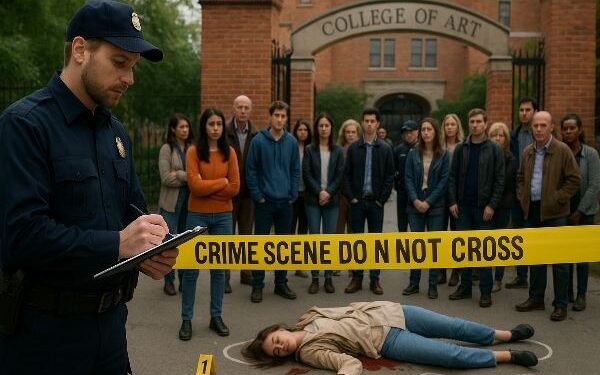 Crime News: A young man shot an MBA student outside the university, then shot himself.