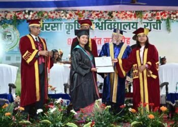 Agriculture Minister Shilpi Neha Tirkey's address at the convocation ceremony of Birsa Agricultural University - Increasing farmers' income is our priority