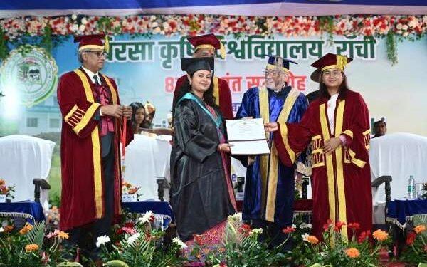 Agriculture Minister Shilpi Neha Tirkey's address at the convocation ceremony of Birsa Agricultural University - Increasing farmers' income is our priority