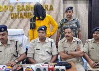 Vishwajit Chakraborty, the absconding accused in the Mukhiya Pati firing case, arrested; pistol and live bullets recovered
