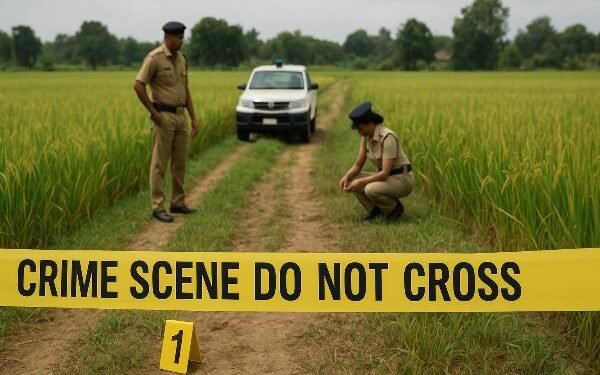 Headless body of a woman found in a paddy field, panic spread in the area!