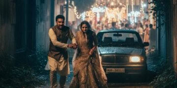 Taking advantage of the father's absence at the wedding procession... a married man took away the girl!