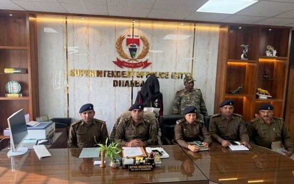 धनबाद में चोरी गिरोह पर पुलिस का प्रहार, राज गोराई संग चोरी की तीन बाइक बरामद