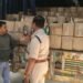 Ranchi police's biggest crackdown: 1,000 cases of foreign liquor recovered, driver absconding