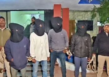 Jharkhand News: जठल गंझू का खेल खत्म: चतरा में दहशत फैलाने वाले TSPC के 4 गुर्गे पुलिस के शिकंजे में