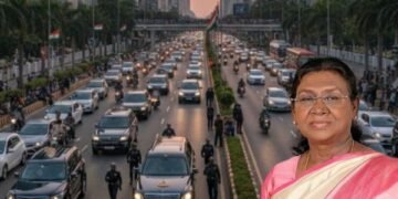 राष्ट्रपति Droupadi Murmu के दौरे को लेकर हाई अलर्ट