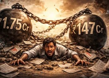 A loan of Rs 1.75 crore became a burden of Rs 147 crore.