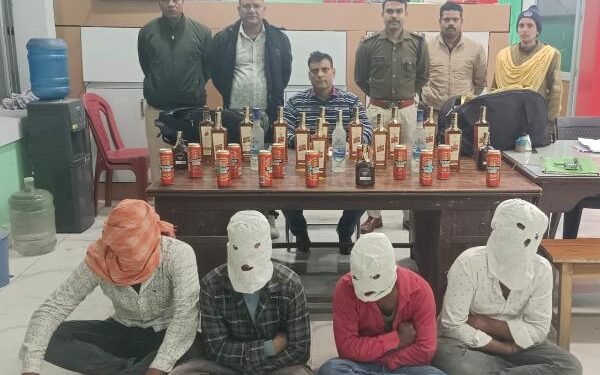 RPF Muri takes major action in Operation Satark, illegal liquor seized from platform