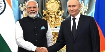 Vladimir Putin leaves for India