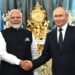 Vladimir Putin leaves for India
