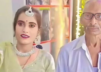 75 साल के बुड्ढे का 30 साल की युवती पर आया दिल, दोनों ने कर ली सगाई-वीडियो वायरल