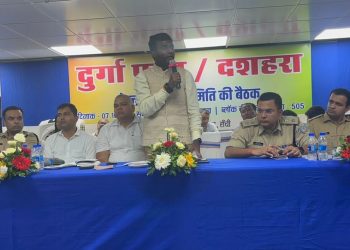 रांची में दुर्गा पूजा को लेकर प्रशासन अलर्ट, चेन छिनतई और भीड़ प्रबंधन पर रहेगी नजर