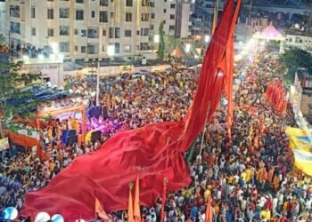 Ranchi News: राममय हुई रांची-संजय सेठ ने चलाई तलवार, बाबूलाल मरांडी ने भी भांजी लाठी