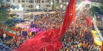 Ranchi News: राममय हुई रांची-संजय सेठ ने चलाई तलवार, बाबूलाल मरांडी ने भी भांजी लाठी