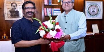 CM Hemant Soren से बिरसा कृषि विश्वविद्यालय (बीएयू) के कुलपति ने की मुलाकात