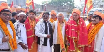 Ranchi News: चतरा में बन रहा पूर्वी भारत का सबसे बड़ा संकटमोचन धाम, रांची में रथ यात्रा का मुस्लिम समुदाय ने किया स्वागत