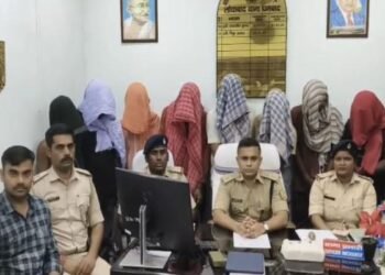 बांसजोड़ा गोलीकांड में 9 गिरफ्तार, देशी पिस्टल व कारतूस बरामद