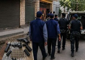 NIA and ATS raid in Deoghar